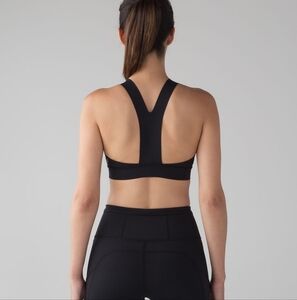 Lululemon Fast & Free Bra (Nulux) in Black size 10 NWT